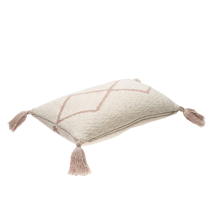 Lorena Canals Little Oasis Nat Pale Pink Sierkussen 25 x 40 cm