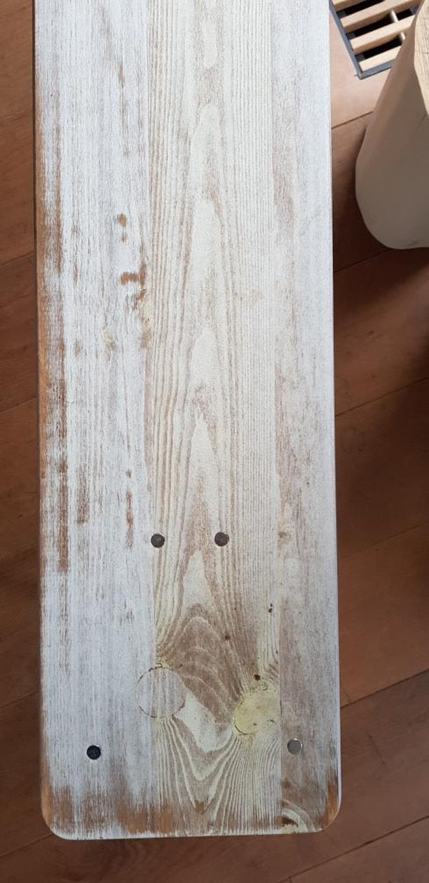 Inklapbare picknickbank Berlijn 200cm whitewash