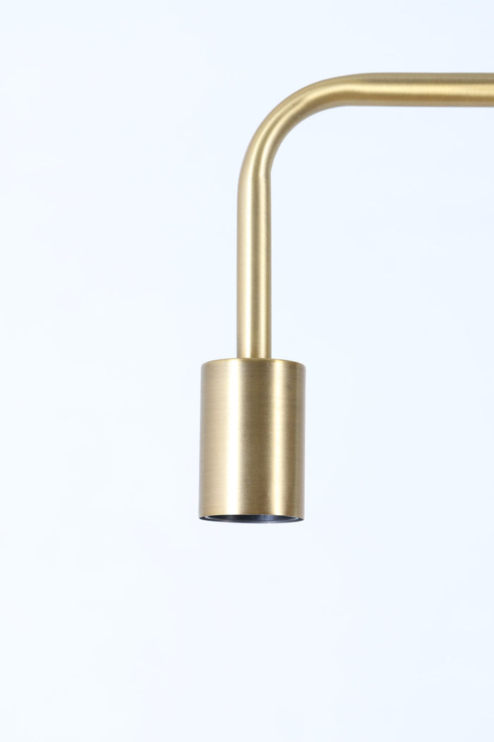 Light & Living Vloerlamp Eben - Antiek Brons|Marmer - inc Lichtbron