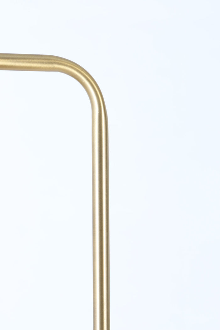 Light & Living Vloerlamp Eben - Antiek Brons|Marmer - inc Lichtbron