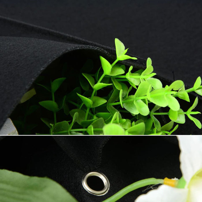 QUVIO Verticale tuin - plant wand met 9 vakken - 50 x 50 centimeter