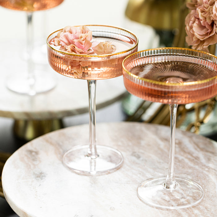 Riviera Maison champagnecoupe, champagneglas - Maison Coupe