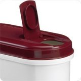 SUNWARE HUISDIEREN STROOIDOOS 2.2 L 20x10x20cm wit-bordeaux