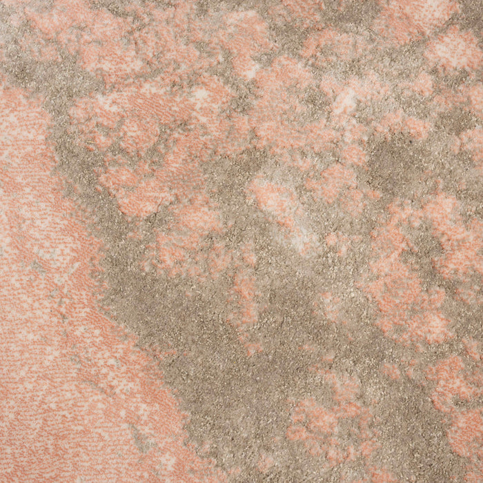 Zuiver Solar Vloerkleed Ø 240 cm - Roze/Grijs