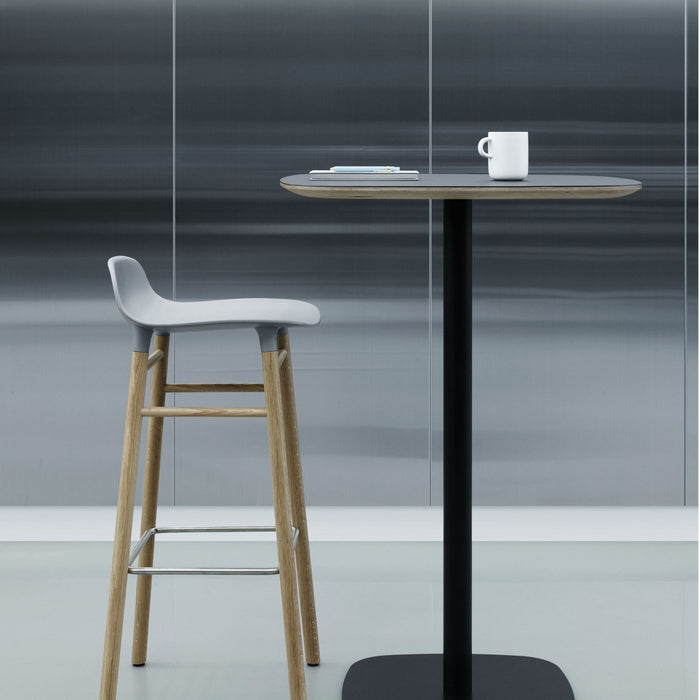 Normann Copenhagen Form Barkruk Low 65 cm - Eiken - Donkerrood