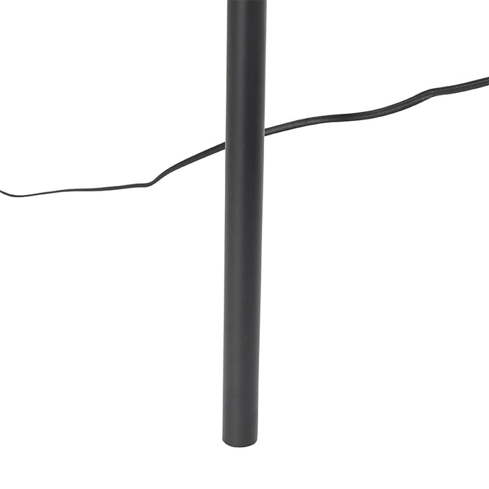 QAZQA Scandinavische vloerlamp bamboe - Natasja