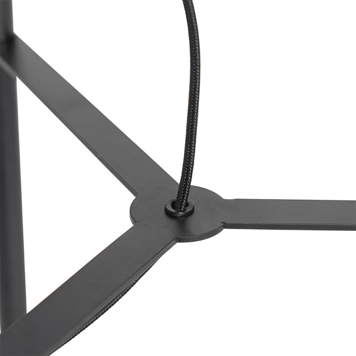 QAZQA Scandinavische vloerlamp bamboe - Natasja