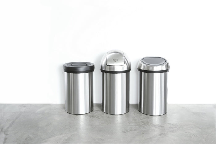 Brabantia Touch Bin Afvalemmer 60 Liter Vingerafdrukvrij