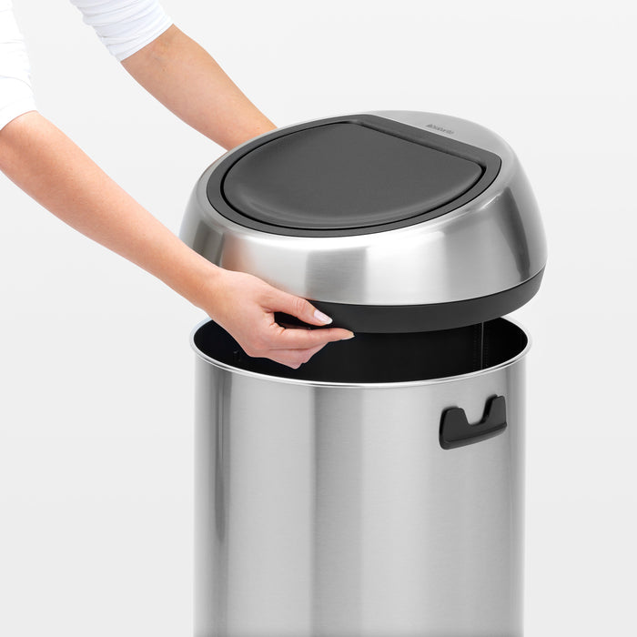 Brabantia Touch Bin Afvalemmer 60 Liter Vingerafdrukvrij