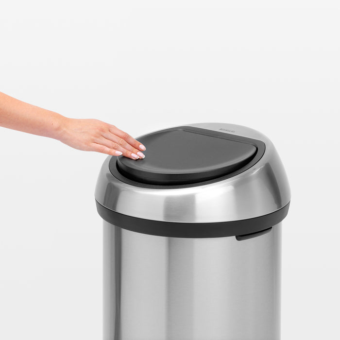 Brabantia Touch Bin Afvalemmer 60 Liter Vingerafdrukvrij