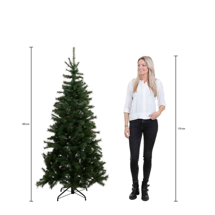 Triumph Tree Bristlecone kunstkerstboom zwart d119 h185