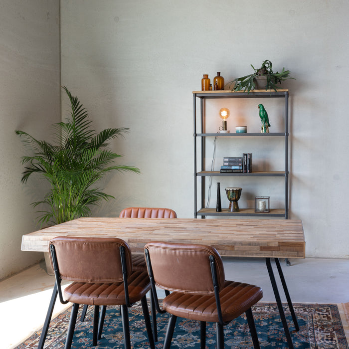 by fonQ Ezra Vloerkleed 160 x 230 cm - Bruin