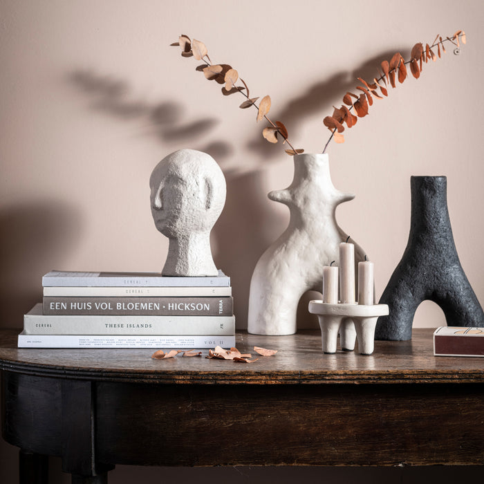 vtwonen Ecomix Plateau Kandelaar - Sand