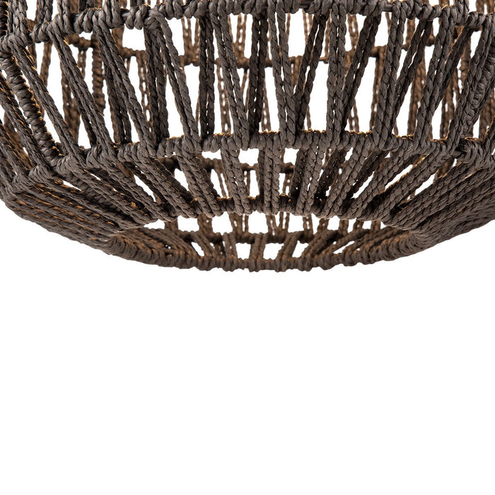 Home sweet home Rope Hanglamp - Zwart