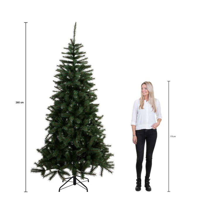 Triumph Tree kunstkerstboom forest frosted - 260x168 newgrowth blue
