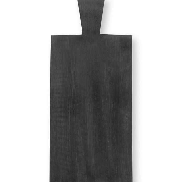 vtwonen Tray Fancy Dienblad - Hout - Zwart - 37x16cm