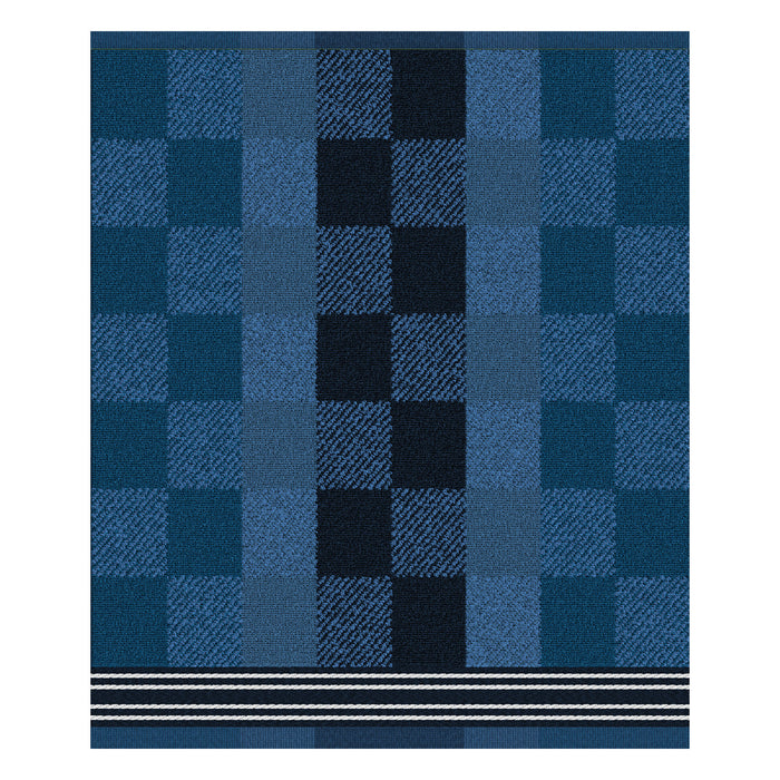 DDDDD 2x theedoek + 2x keukendoek Feller - Blauw