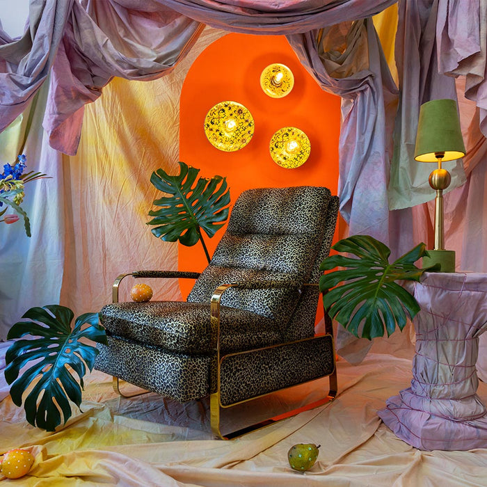 Bold Monkey Grannies Dishes wandlamp citroengeel L Geel