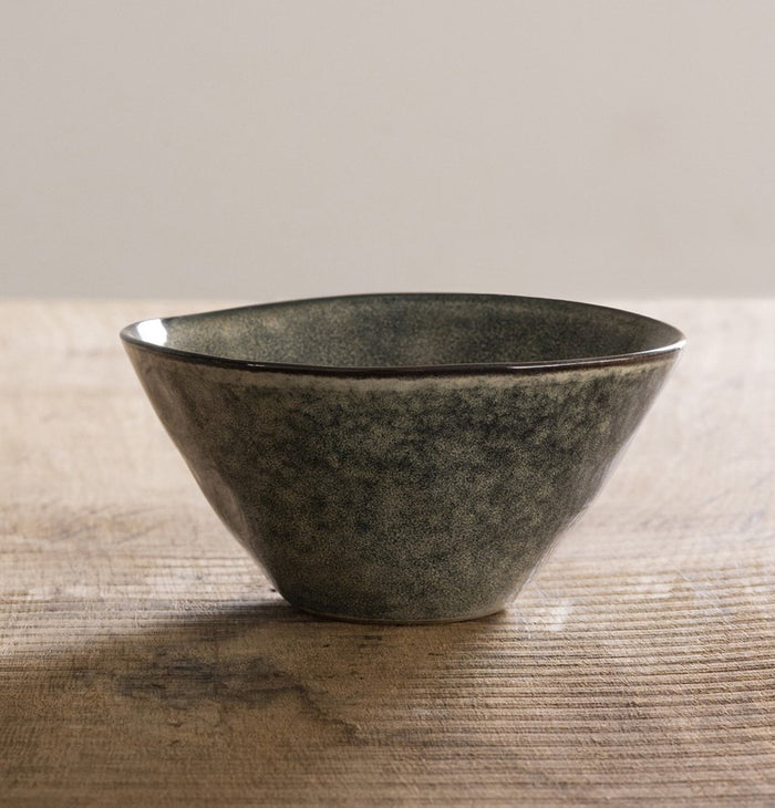 Organic by Dutch Rose Amsterdam kom 14 cm - groen