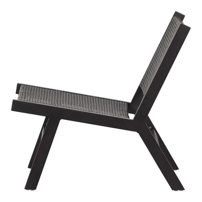 Woood Puk Fauteuil - Zwart