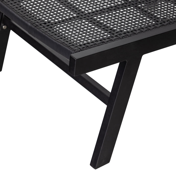 Woood Puk Fauteuil - Zwart