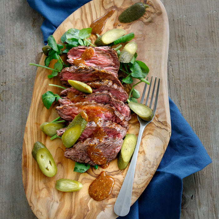 Bowls and Dishes Pure Olive Wood Tapasplank 50 - 55 cm