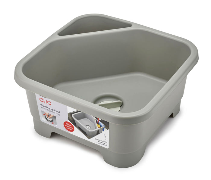 Afwasteil met Stop, Grijs - Joseph Joseph | Duo