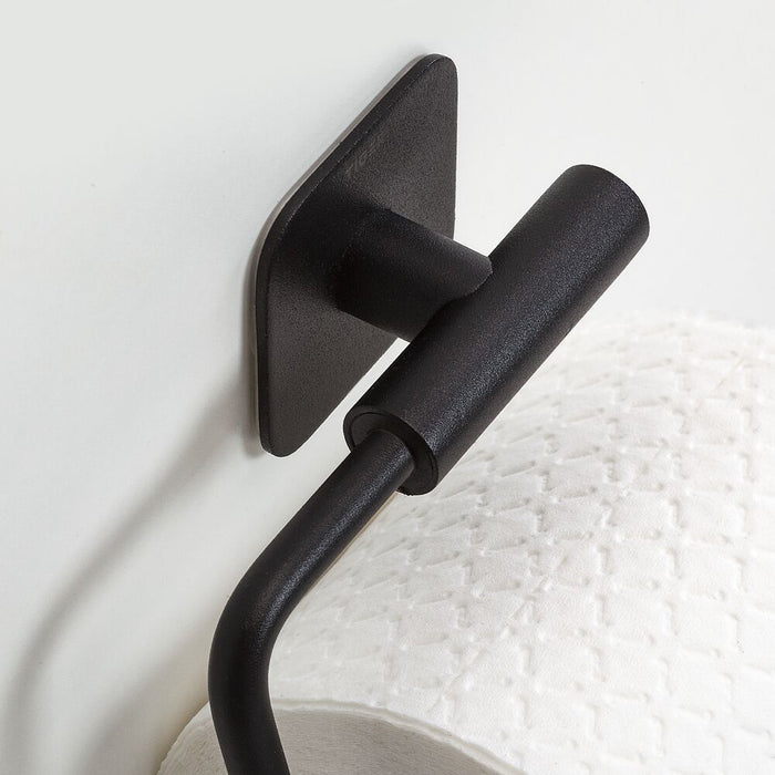 Tiger Colar Toiletrolhouder zonder Klep - Zwart