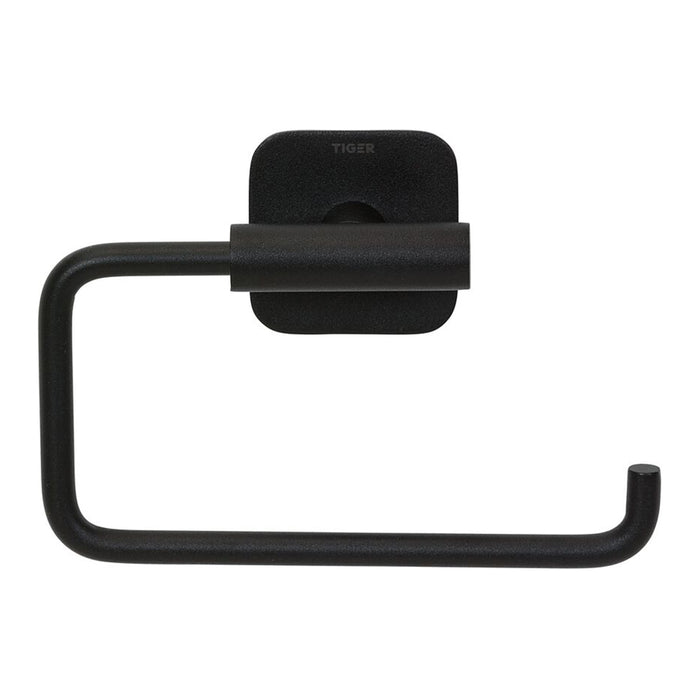 Tiger Colar Toiletrolhouder zonder Klep - Zwart