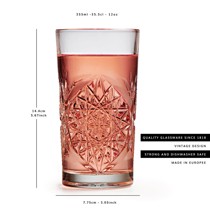 Libbey Hobstar Longdrinkglas 0,35 L - 6 st.