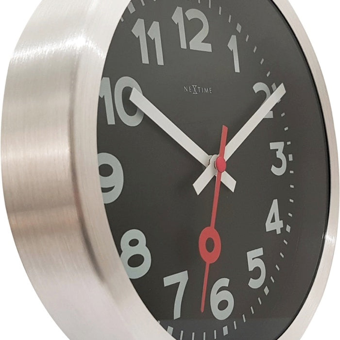 NeXtime Station Numbers Klok Ø 19 cm