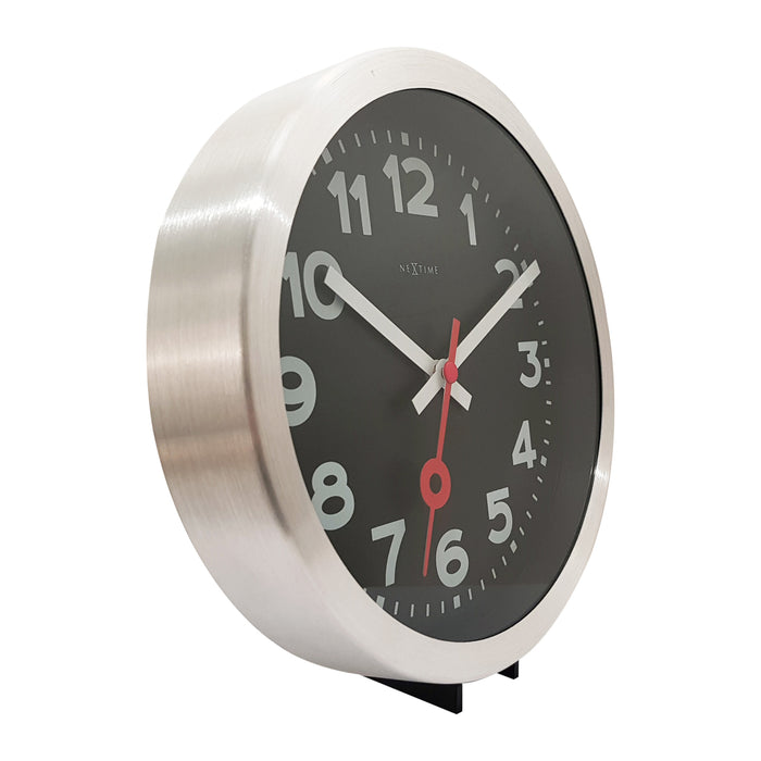 NeXtime Station Numbers Klok Ø 19 cm