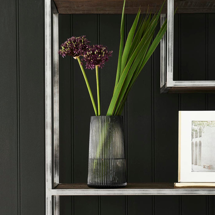 Riviera Maison Vancouver Ribbed Vase L - 14.0x14.0x24.5 cm
