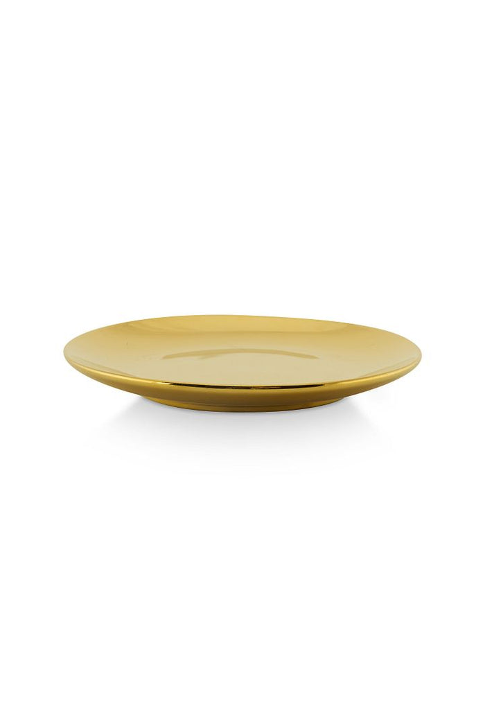 vtwonen Bord - Set van 4 - Goud - 12cm