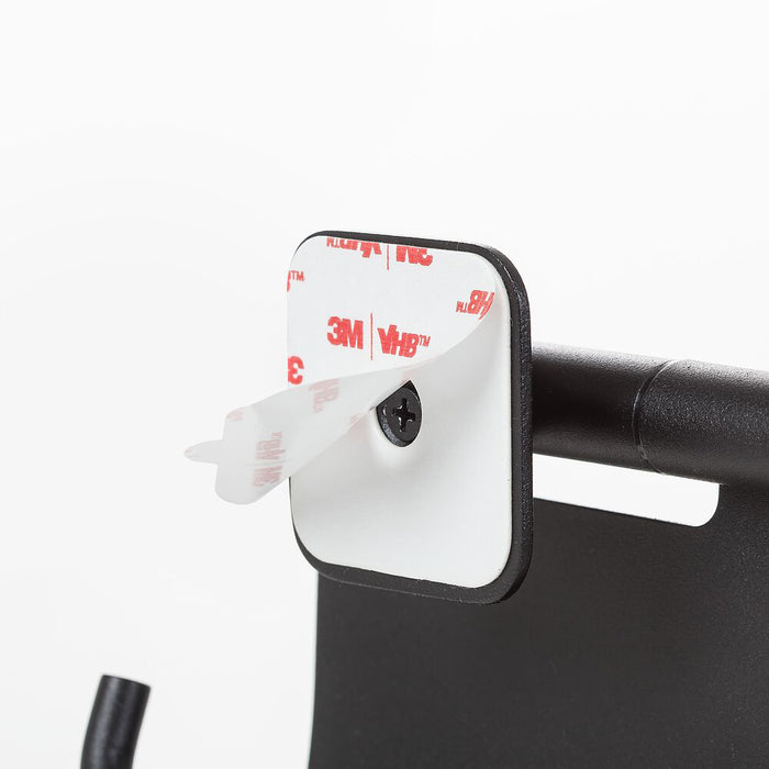 Tiger Colar Toiletrolhouder met Klep - Zwart