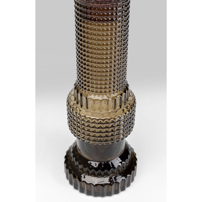 Kandelaar Marvelous Duo paars grijs 49cm Kare Design