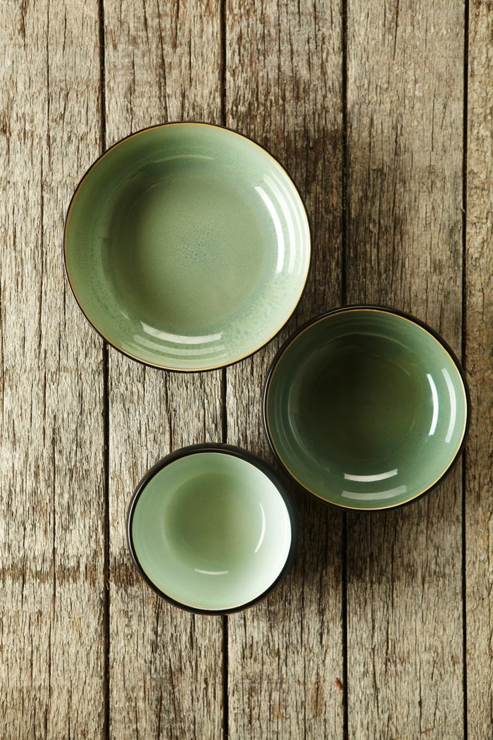 Serax Pure Bord Ø 27 cm - Aquagroen