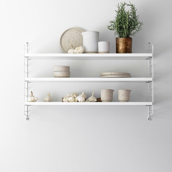 String Shelf Legplank 78 x 30 cm Set van 3