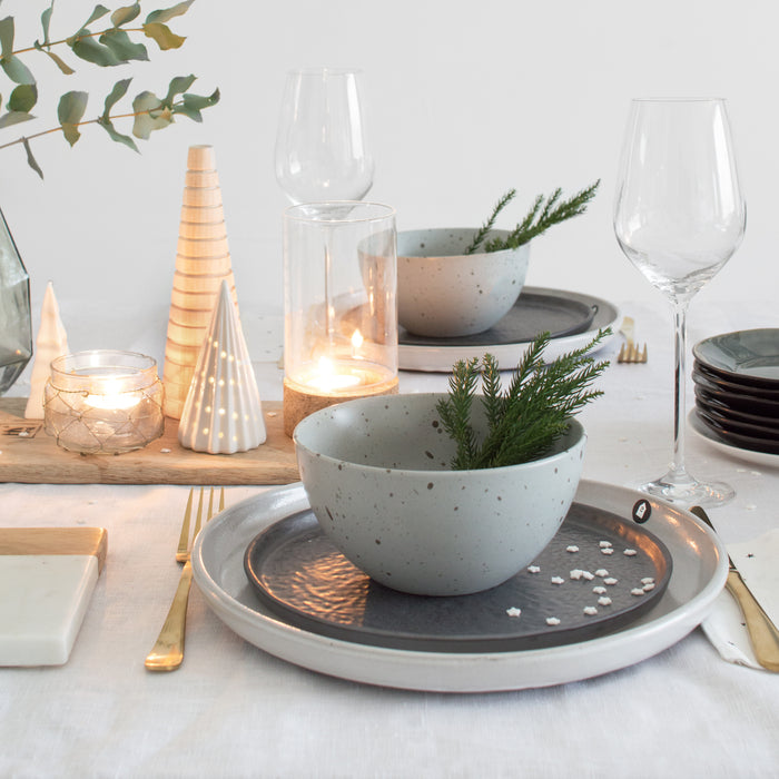 SERAX - Pascale Naessens - Pure Bord Ø 21,5 cm - Donkergrijs