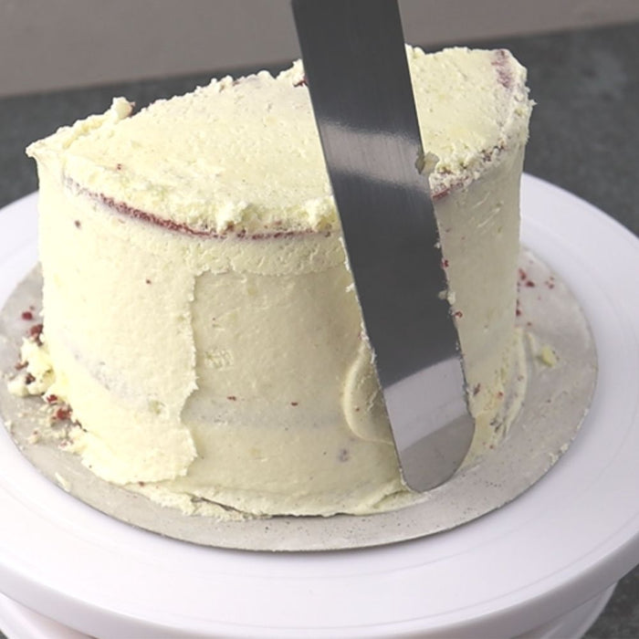 Orange85 Glaceermes Keukengerei Zilver 40 cm