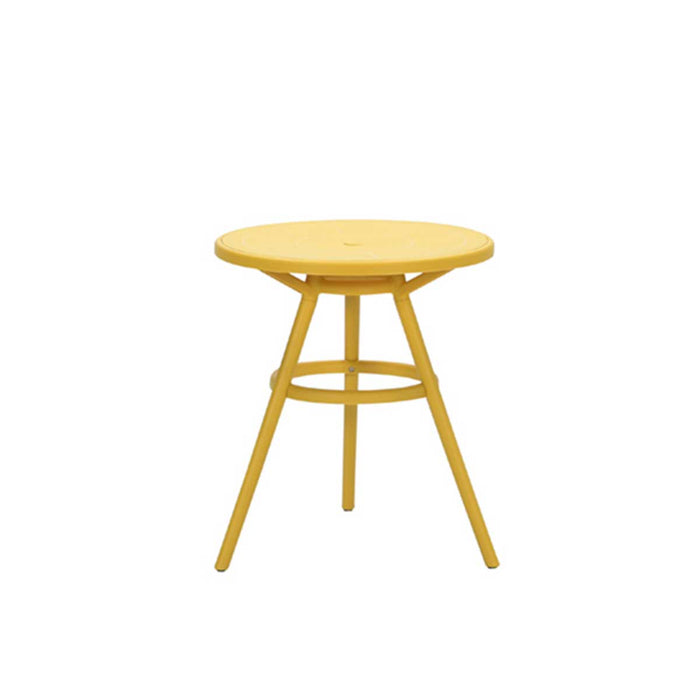 Garden Impressions Mira balkonset - Faria tuintafel Ø 60cm - okergeel