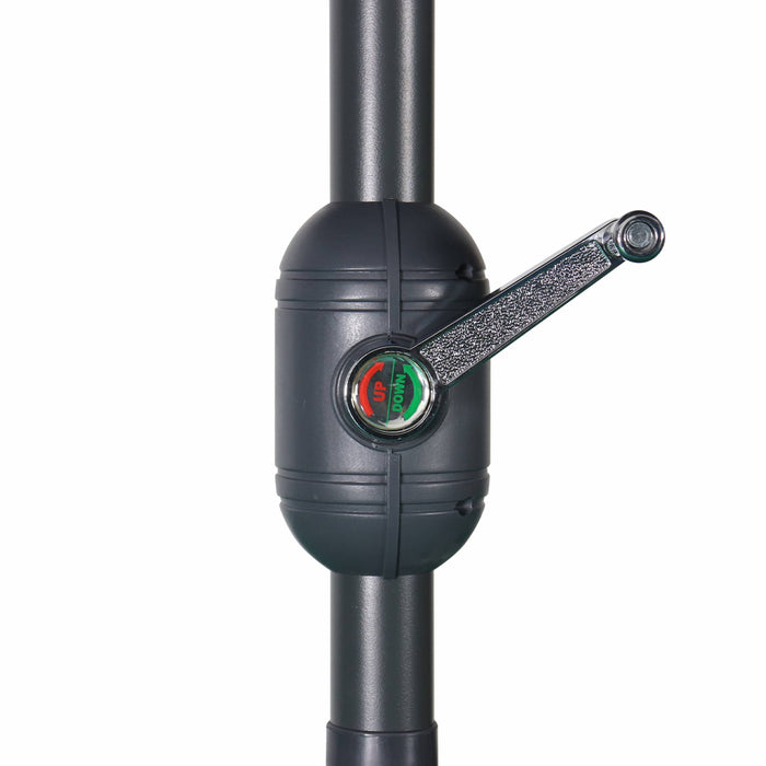 sweeek - Ronde strandparasol touquet, 293cm