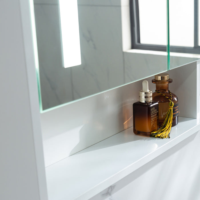 Vtw Living - Spiegelkast - Badkamermeubel - Medicijnkast - 100 cm