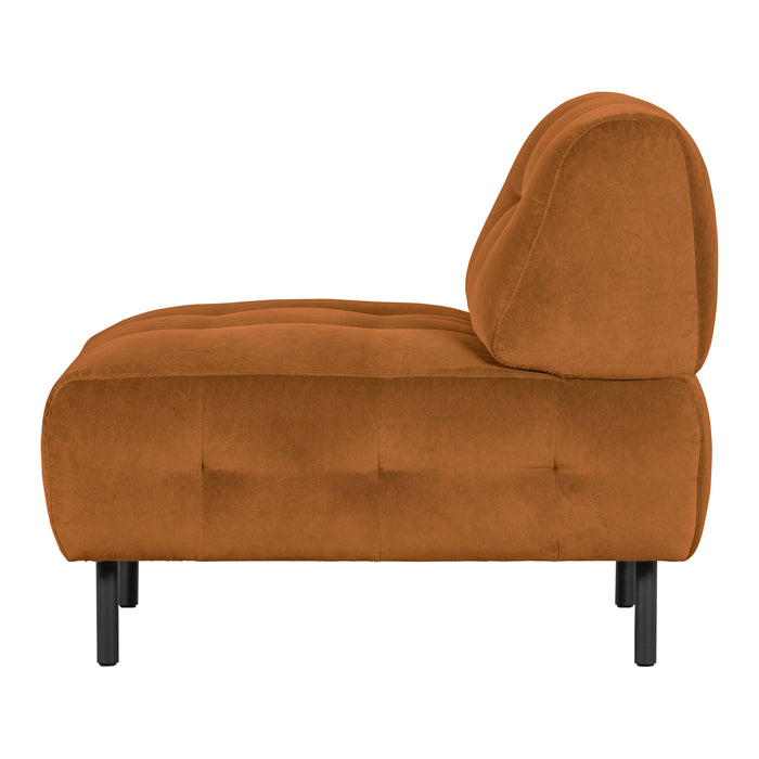 WOOOD Lloyd Fauteuil - Fluweel - Cinnamon