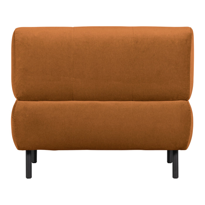 WOOOD Lloyd Fauteuil - Fluweel - Cinnamon