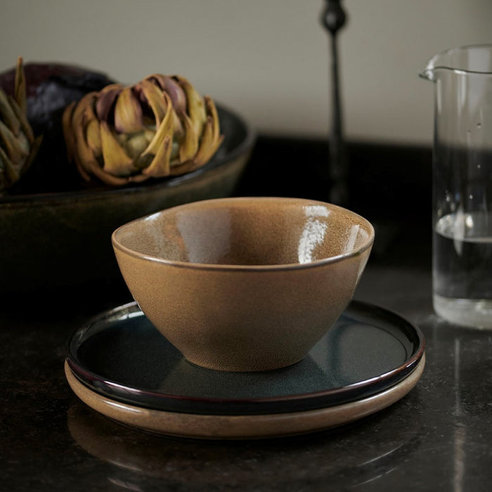 Dutch Rose Kom 15 cm Camel