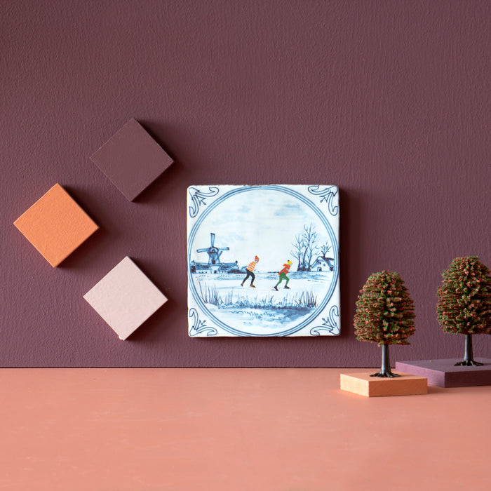 StoryTiles Dutch Winter Wandtegel - Small