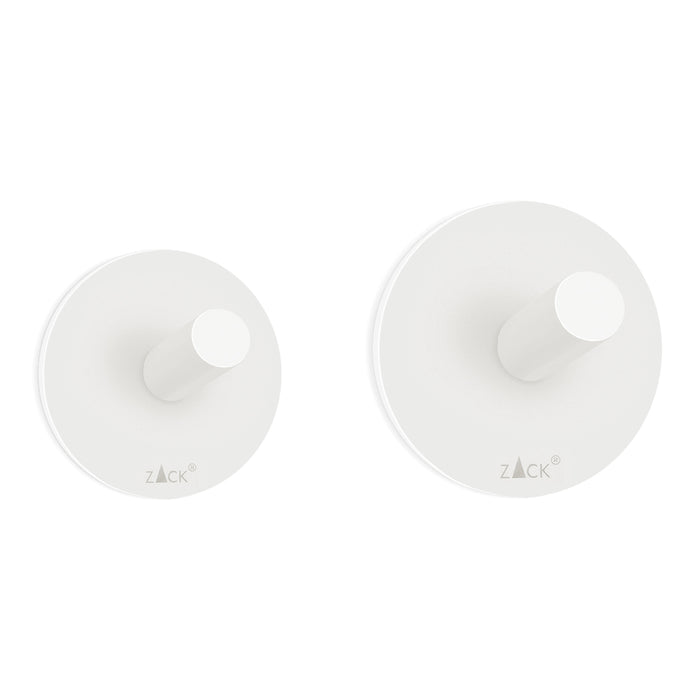 Zack Duplo Handdoekhaak Rond - 2 st.
