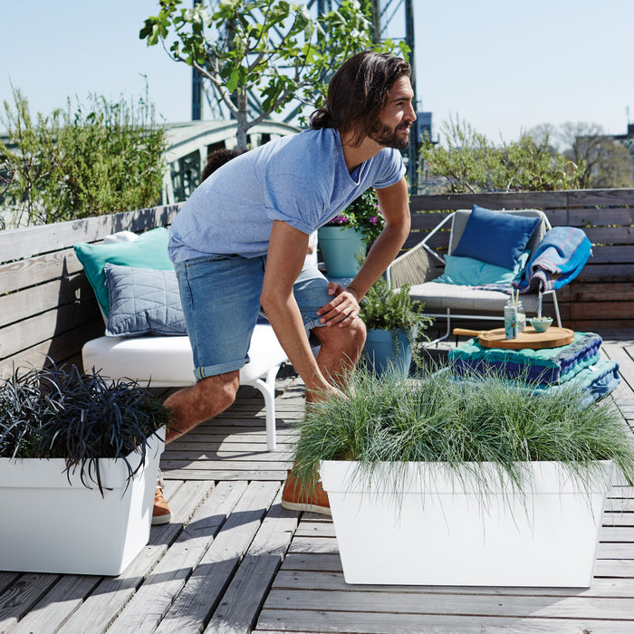 Elho Loft Urban Terrace Bloembak 70 cm Antraciet