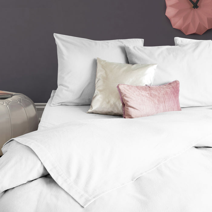 Eleganzzz Laken Flanel wit